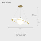 Planète lunaire / Lumière variable