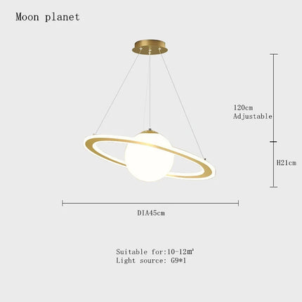 Suspension décorative planète Terre pour chambre enfant astronaute — LZ4N7Q