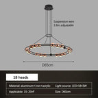 D65cm 18têtes / Lumière neutre
