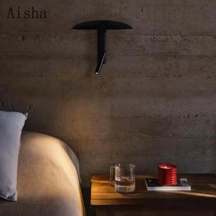 Applique murale champignon parapluie rotative pour tête de lit — LZ4X9P