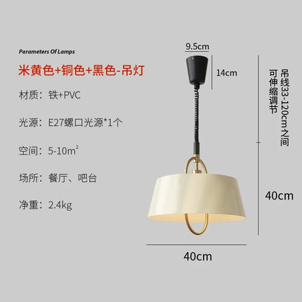 Suspension vintage au design médiéval français pour cuisine et salon — LZ4T9X