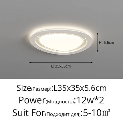 Lustre LED moderne galets style gypsophile avec protection des yeux — LZ4X9T1