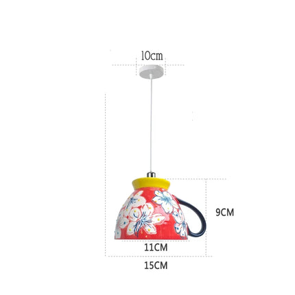 Suspension design en céramique avec éclairage LED G4 — LZ4X9P