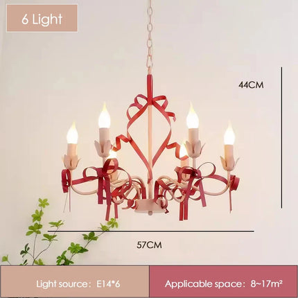 Lustre princesse rose pour chambre d’enfant — LZ4X9T2