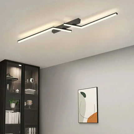Plafonnier LED à lignes modernes pour salon et bureau — LZ4X9T1