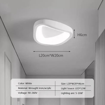 Plafonnier LED nordique pour salon