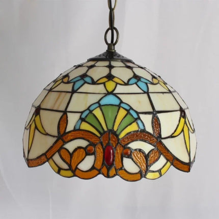 Suspension décorative en verre style nordique paon fait main — LZ4X9T