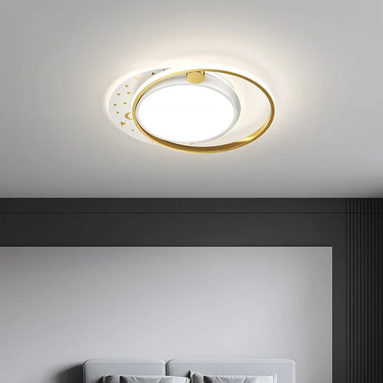 Lustre moderne avec télécommande pour éclairage décoratif intérieur — LZ4X9Q7