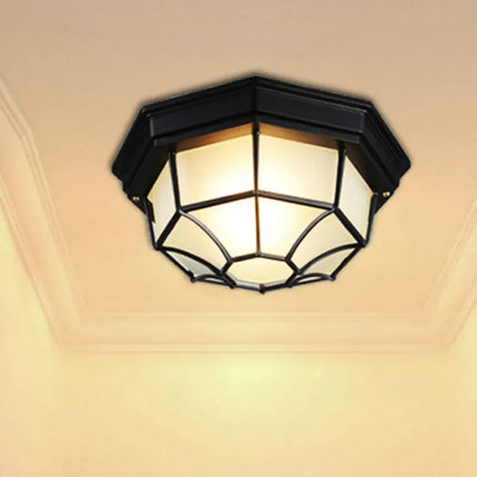 Plafonnier LED étanche pour extérieur au design minimaliste — LZ4X9T2