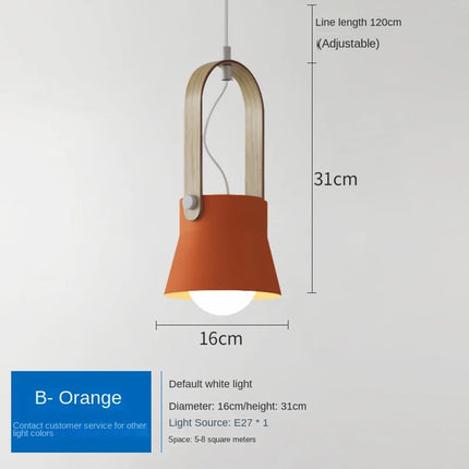 Suspension LED style loft nordique pour cuisine et chambre — LZ4P9X