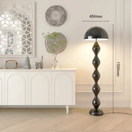 Lampadaire design créatif forme gourde avec interrupteur à pied — LZ4P9XJ