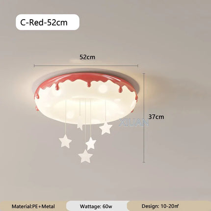 Lustre rond à bulles pour enfants avec protection des yeux — LZ4P9XQ