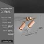 ASH 2 head / CHINA / 3000K Warm light