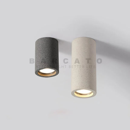 Spot LED GU10 en ciment monté en surface pour salon et cuisine — LZ4X9P