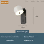 Blanc noir chaud / 7W