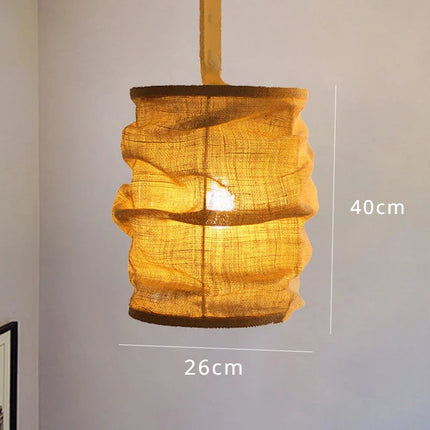 Lustre rétro chinois pour bar, restaurant ou salon de thé zen — LZ4X9T2