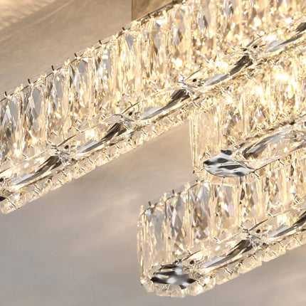 Plafonnier de luxe en cristal au design moderne — LZ4X9P