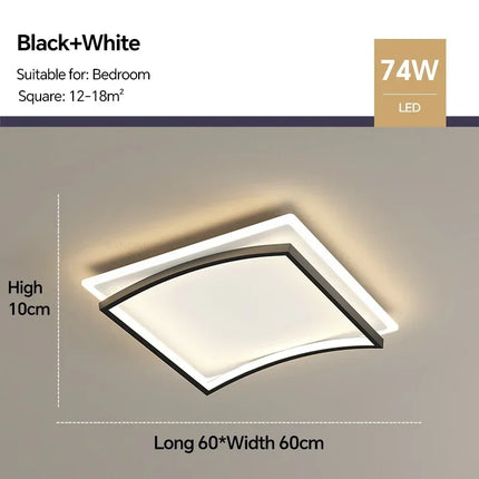 plafonnier led moderne luminaire décoratif intérieur design élégant
