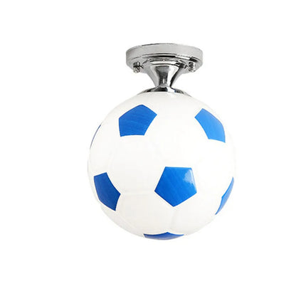 Lustre enfant décor lumineux football et basket style dessin animé — LZ4P9XQ