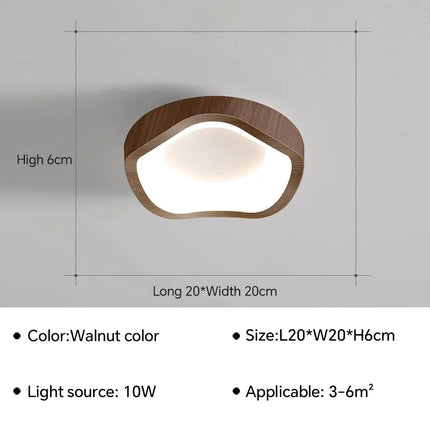 Plafonnier LED nordique pour décoration intérieure — LZ4X9JQ