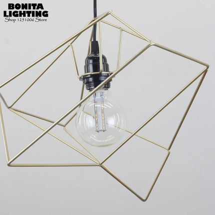 Suspension nordique simple en fer au design géométrique moderne — LZ4Q9XJ2