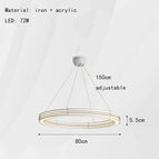 Rond 80cm-Noir / 3 modifiables