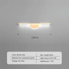 LWL128 60cm Bois / Blanc froid