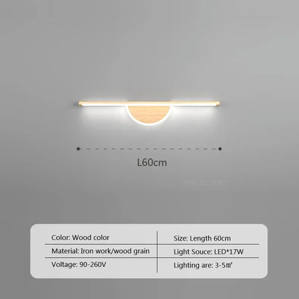 Applique murale LED moderne