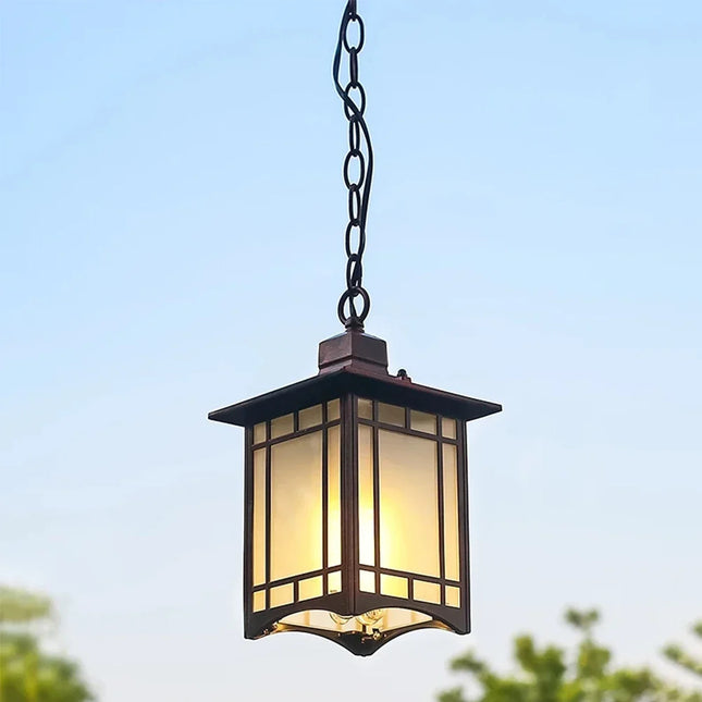 Lustre extérieur rétro décoratif pour jardin et balcon — LZ4X9Q
