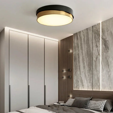 Lustre LED doré moderne pour éclairage intérieur de luxe — LZ4XJ9