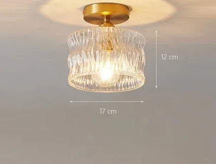 Plafonnier moderne en verre lumineux pour intérieur et extérieur — LZ4QX9