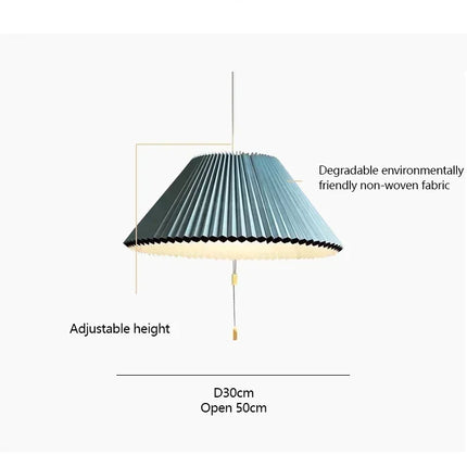 Suspension luminaire forme parapluie déformé pour salon et salle à manger — LZ4X9T