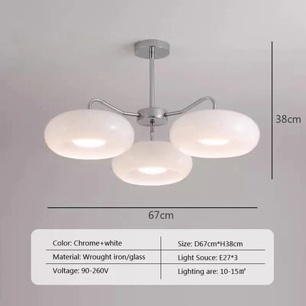 Lustre suspension en verre orange et laiton antique style médiéval — LZ4X9P2Q