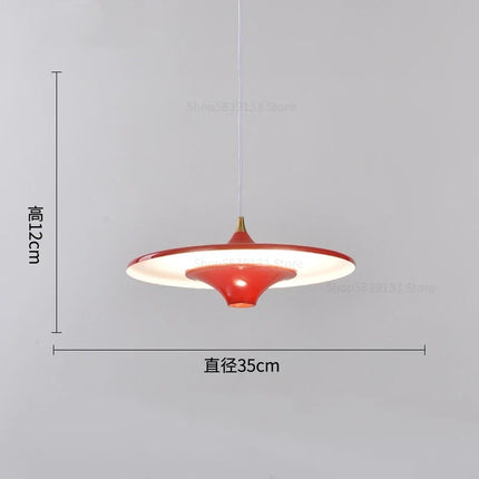suspension led modernes simples et créatives nordiques