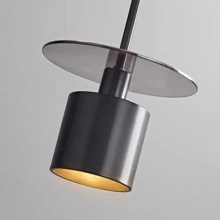 Suspension en laiton noir avec cordon réglable pour intérieur — LZ4X9T