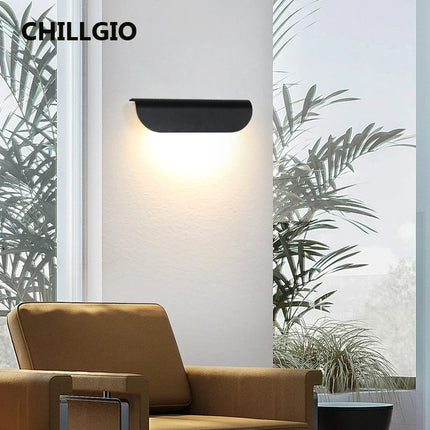 Applique murale LED extérieure étanche design scandinave en alu — LZ4T9XQ