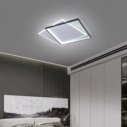 Plafonnier LED nordique à intensité variable au design épuré — LZ4X9T