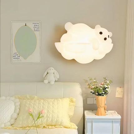 Applique murale décorative en forme d’ours polaire pour intérieur — LZ4X9Q2
