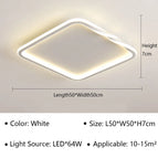 Rond Blanc 50CM / Gradation en continu (RC)