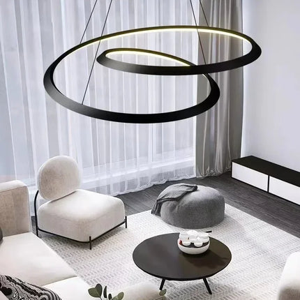 Lustre LED suspendu au design moderne