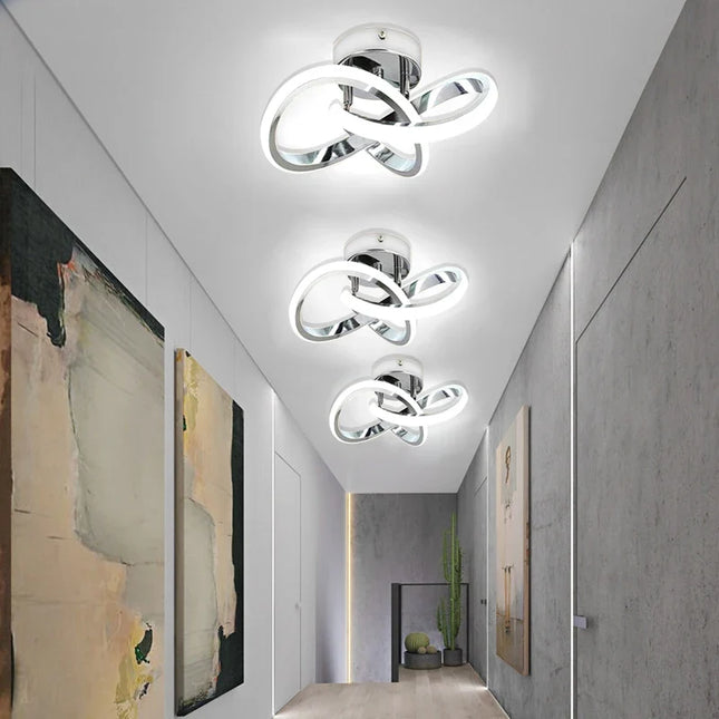 Plafonnier LED moderne pour allée, escalier et couloir — LZ4X9T2
