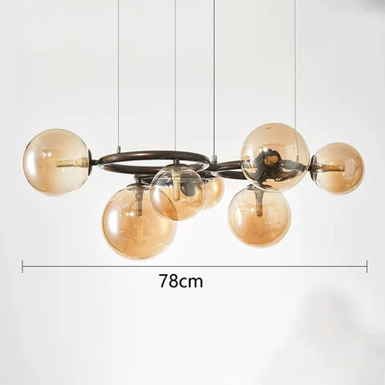 Lustre suspension nordique pour salle à manger éclairage intérieur — LZ4X9T2