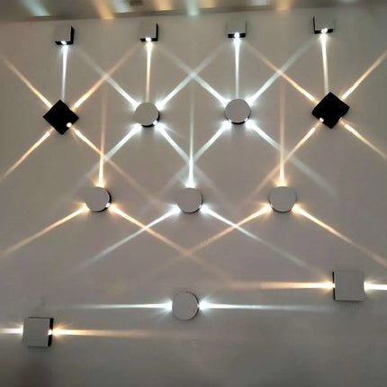 Applique murale LED au design carré minimaliste — LZ4X9P2