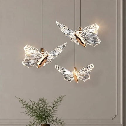Suspension LED en cristal style nordique pour décoration moderne — LZ4X9T