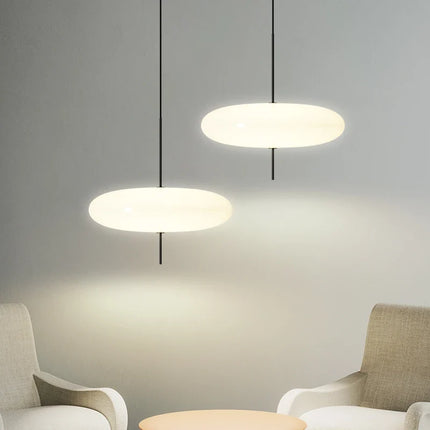 Suspension moderne avec fil plat réglable pour intérieur — LZ4X9Q