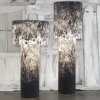 L68 x H144cm Noir / Lumière chaude