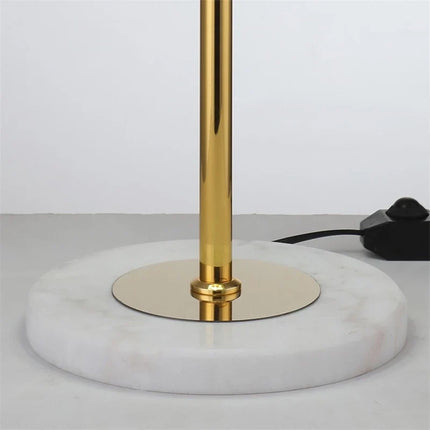 Lampadaire nordique post-moderne en cristal doré LED — LZ4X9M