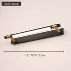 Or noir-81cm / Blanc chaud (2700-3500K)