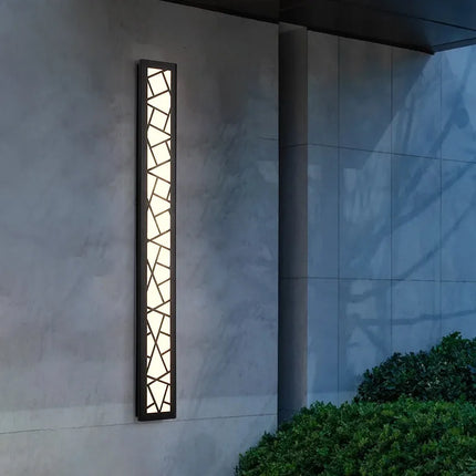 Applique murale extérieure étanche en aluminium pour jardin et porche — LZ4X9T2