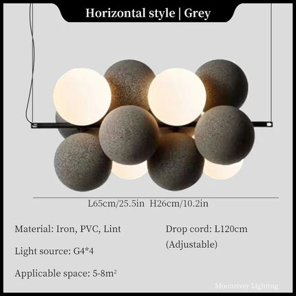 Lustre LED moderne et créatif pour cuisine et intérieur — LZ4X9P2